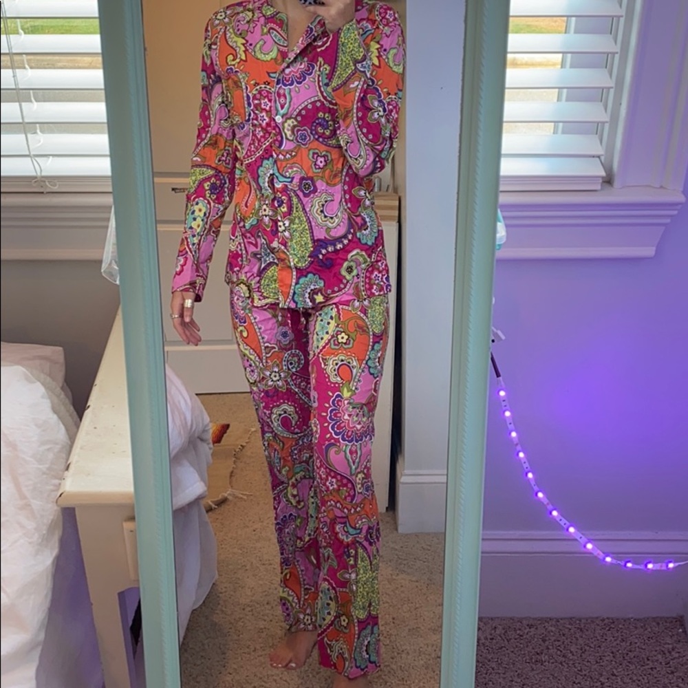 vera bradley pajama set
